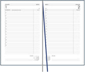 Agenda 2026 Ryam Efficiency Baladek 1d/1p bordeaux - afbeelding 2