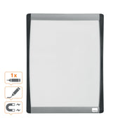 Whiteboard Nobo 28x21.5cm gewelfd - afbeelding 3