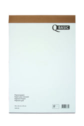 Flipoverpapier Qbasic 65x95cm blanco ruit
