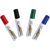 Whiteboardmarker Bic 1781 schuin L blauw - afbeelding 4