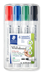 Whiteboardmarker Staedtler Lumo 351 4st ass