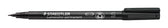 Viltstift Staedtler OHP Lumo SF 313 perm zwart