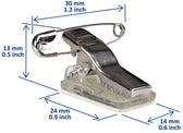Clip met speld Europel zelfklevend tbv badges - afbeelding 6