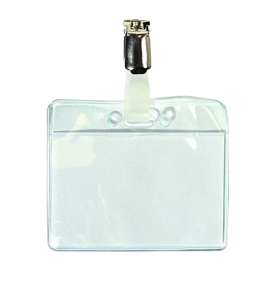 Badge Quantore clip 60x90mm