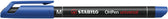 Viltstift STABILO OHP 843/41 rond M blauw - afbeelding 2