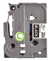 Labeltape Brother Ptouch TZe345 18mm zwart - afbeelding 2