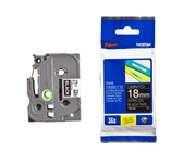 Labeltape Brother Ptouch TZe345 18mm zwart - afbeelding 3