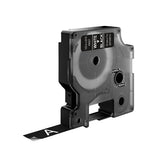 Labeltape Dymo LabelManager D1 polyester 12mm zw - afbeelding 6