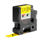 Labeltape Dymo Rhino industrieel vinyl 19mm geel - afbeelding 2