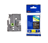 Labeltape Brother Ptouch TZe335 12mm zwart - afbeelding 3