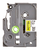 Labeltape Brother Ptouch TZe621 9mm geel - afbeelding 2