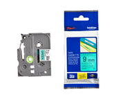 Labeltape Brother Ptouch TZe721 9mm groen - afbeelding 5