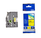 Labeltape Brother Ptouch TZe651 24mm geel - afbeelding 3