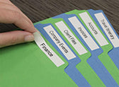 Labeltape Dymo LabelManager D1 polyester 12mm wit - afbeelding 6