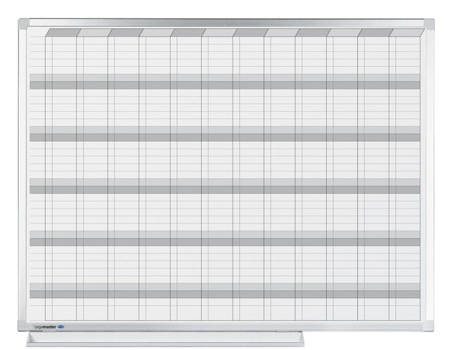 Planbord LM 90x120cm jaarplanner horizontaal