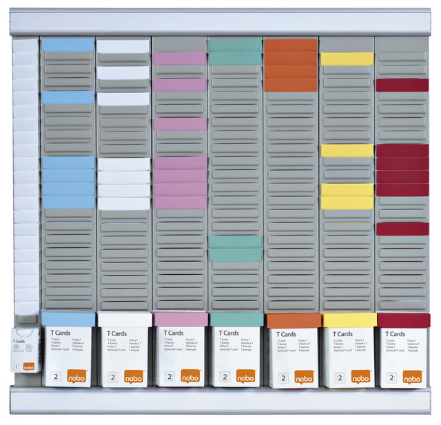 Planbord Nobo week/uur 8 panelen met 24 sleuven