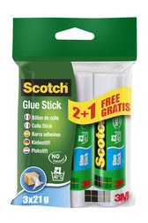 Lijmstift Scotch 21gr 2+1 gratis - afbeelding 4