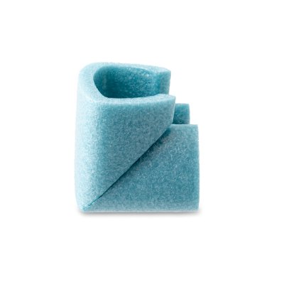 Schuimprofiel U-60 blauw gerecycleerde polyethylene 9000