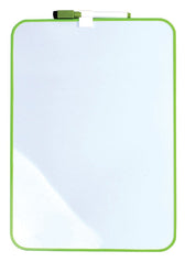 Whiteboard Desq 24x34cm + marker groen profiel