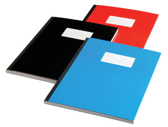 Schrift Qbasic A4 harde kaft lijn 160blz ass