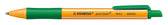 Balpen STABILO pointball 6030/36 M groen