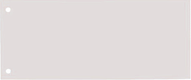 Scheidingsstrook Oxford smal 240x105mm 190gr wit