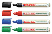 Viltstift edding 22 Eco schuin 1-5mm zwart - afbeelding 2