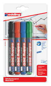 Whiteboardmarker edding 360 rond 1.5-3mm ass