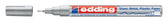 Paintmarker edding 780 oliebasis 0.8mm zilver bls - afbeelding 2