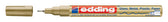 Paintmarker edding 780 oliebasis 0.8mm goud bls - afbeelding 2