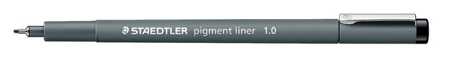 Fineliner Staedtler pigment 308 1.0mm zwart