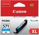 Inktcartridge Canon CLI-571XL blauw - afbeelding 2