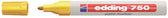 Paintmarker edding 750 oliebasis 2-4mm geel