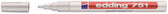 Paintmarker edding 751 oliebasis 1-2mm wit bls - afbeelding 2