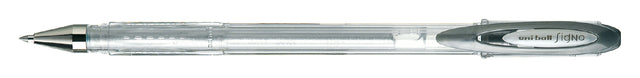 Rollerpen Uni-ball Signo M metallic zilver