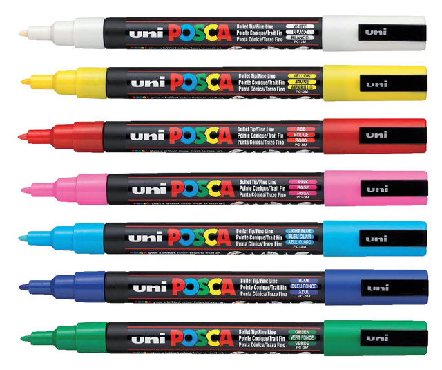 Paintmarker Uni POSCA PC3M F lichtblauw