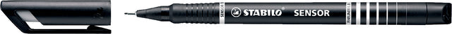 Fineliner STABILO Sensor 189/46 F zwart