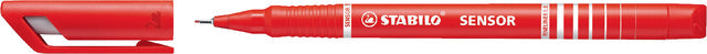 Fineliner STABILO Sensor 189/40 F rood