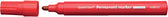 Viltstift Quantore perm rond 1-1.5mm rood