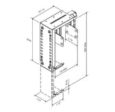 CPU houder Neomounts D100 30kg zwart - afbeelding 2