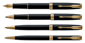 Rollerpen Parker Sonnet GT F mat zw - afbeelding 4