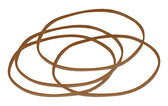 Elastiek Standard 18 80x1.5mm 100gr 330st bruin
