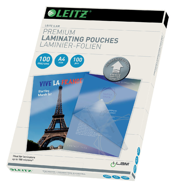 Lamineerhoes Leitz iLAM A4 2x100micron