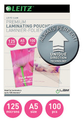 Lamineerhoes Leitz iLAM A5 2x125micron - afbeelding 2