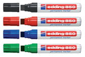 Viltstift edding 850 blok 5-18mm blauw - afbeelding 2