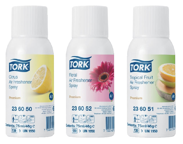 Luchtverfrisser Tork A1 Premium tropisch fruit
