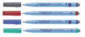 Viltstift Staedtler OHP Lumo F 305 correctable zw - afbeelding 2