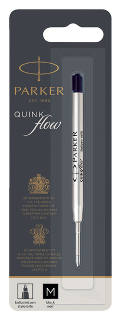 Balpenvulling Parker Quinkflow M zwart