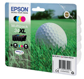 Inktcartridge Epson 34XL T3476 zwart + 3 kleuren - afbeelding 3