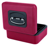 Geldkist Pavo Deluxe 200x160x90mm rood - afbeelding 3